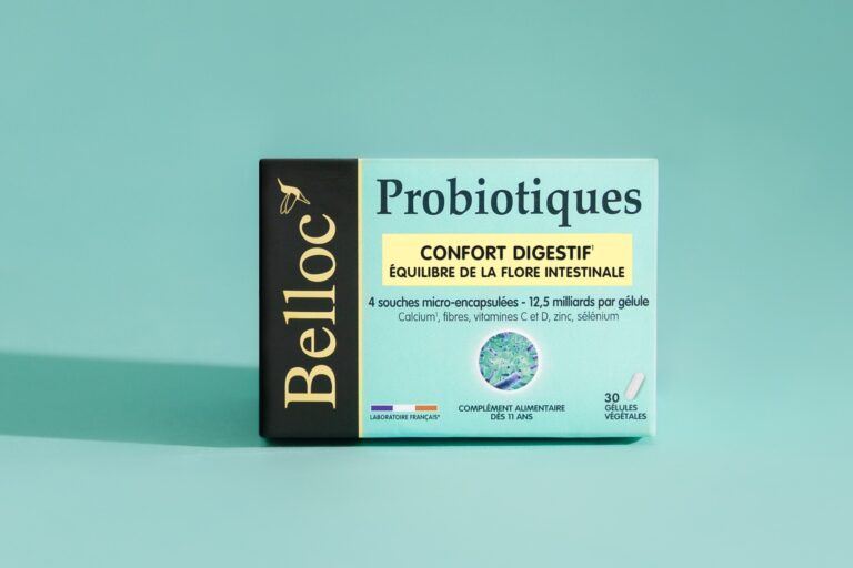 Packshot Belloc Probiotiques confort digestif